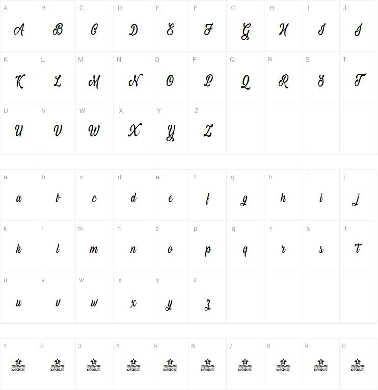 Mistical字体