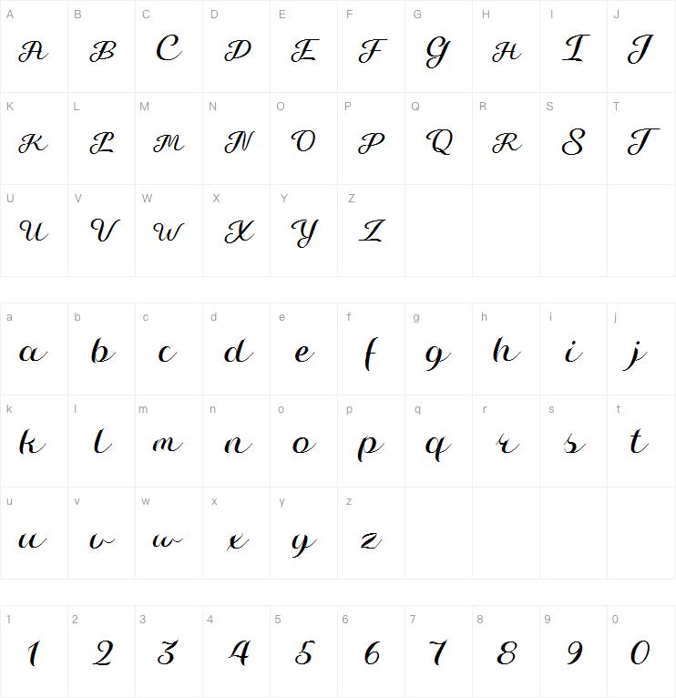 Misti's Destruction字体