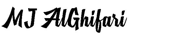 MJ AlGhifari字体