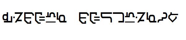 Modern Destronic字体