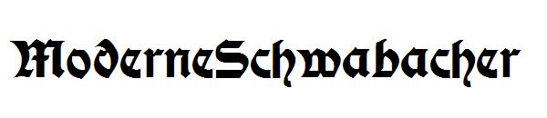 ModerneSchwabacher字体
