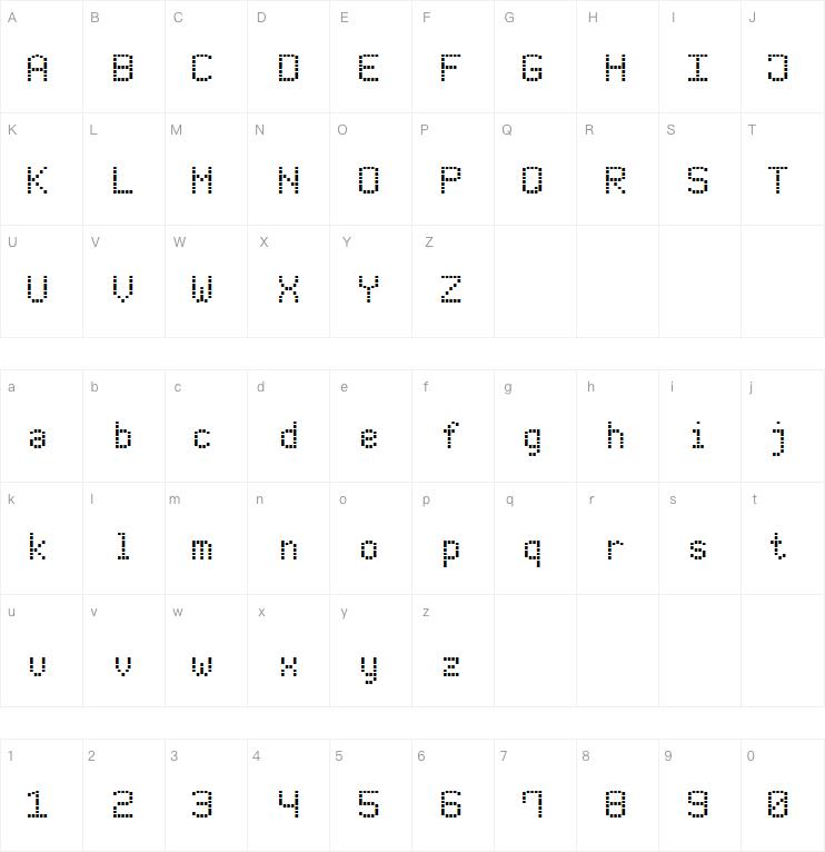 Modern LED Board-7字体