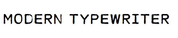 MODERN TYPEWRITER