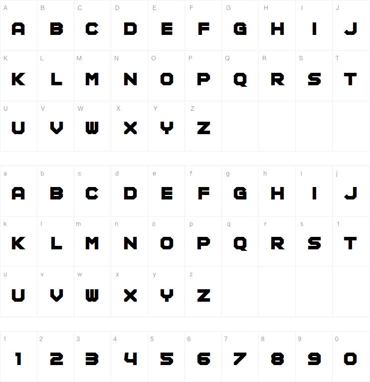 Modular Amplitude字体