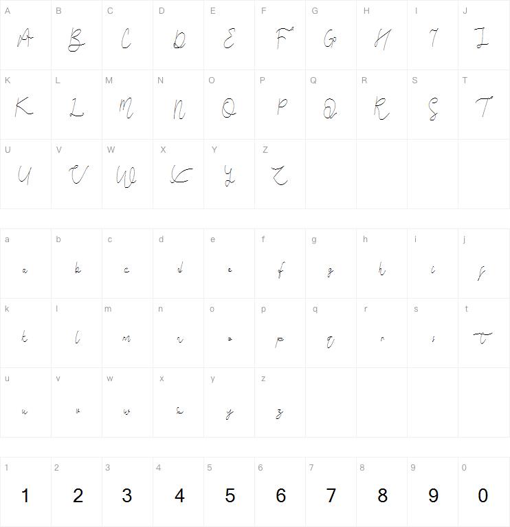 Modya Tea字体