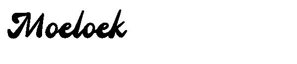 Moeloek字体