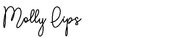 Molly Lips字体