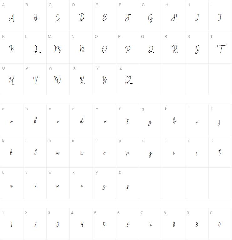 Monalisa Swash字体