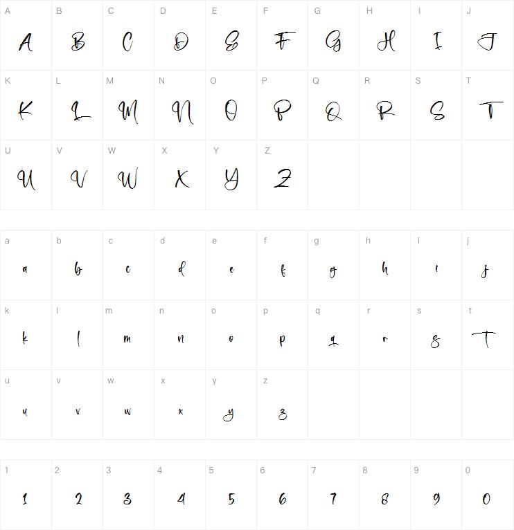 Monglass字体