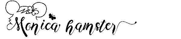 Monica Hamster字体