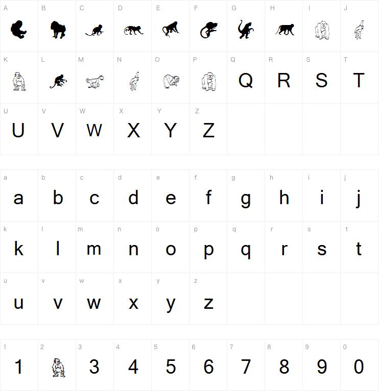 MonkeysDC字体