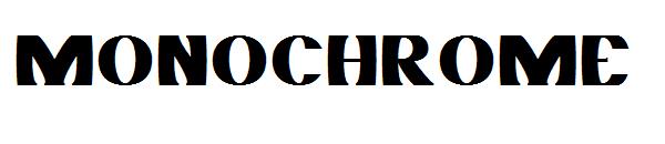 MONOCHROME字体