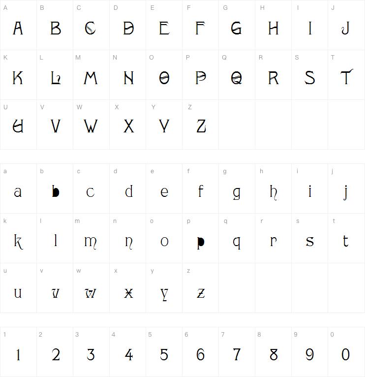 Monopol字体