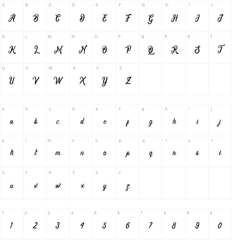 Montreal Script字体