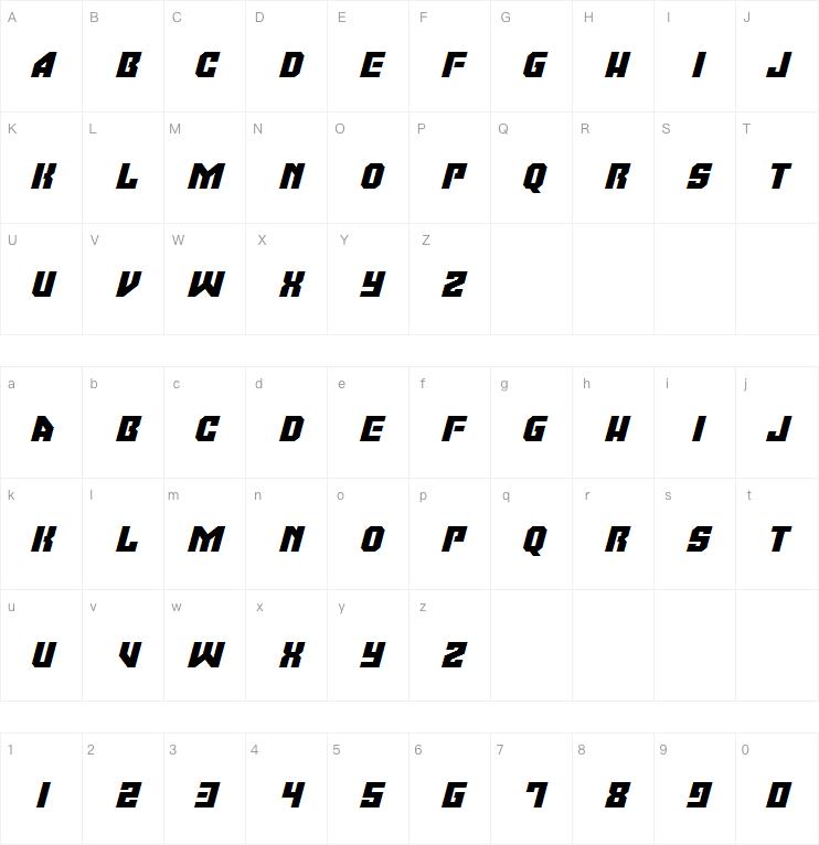 Moonbase Omega字体