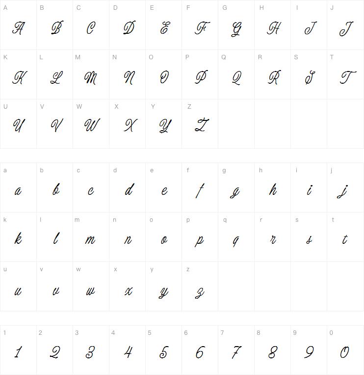 Mostergalle字体