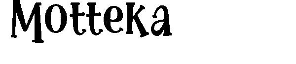 Motteka字体