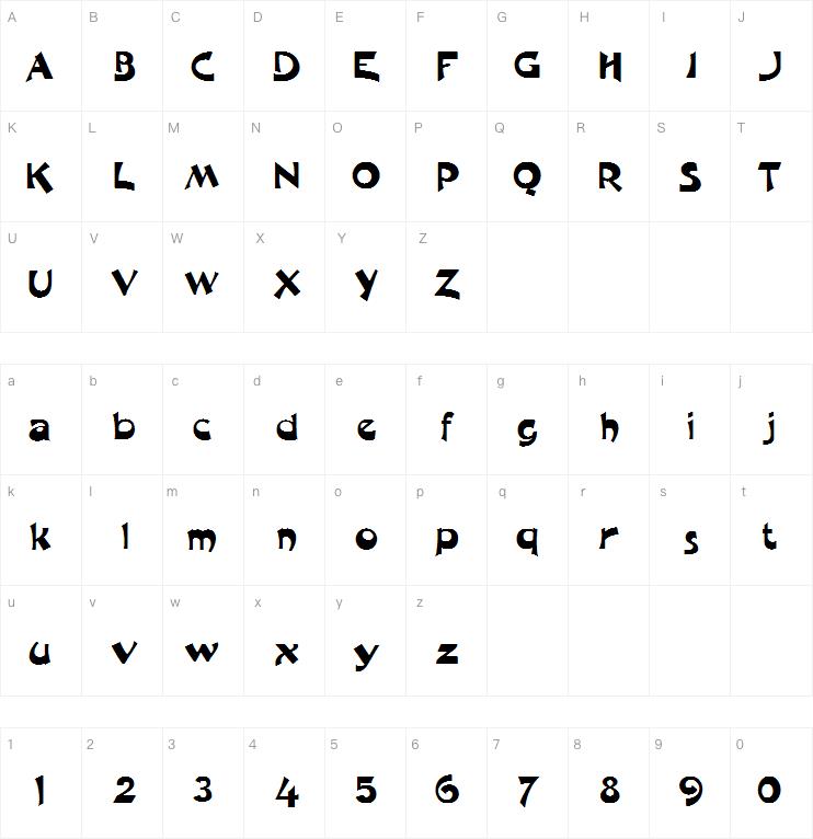 MoulinRougeFLF字体