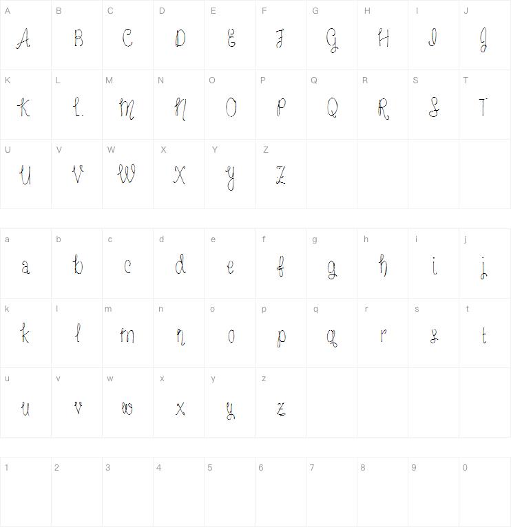 MRF Freckled Lemonade字体