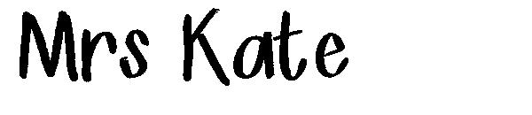 Mrs Kate字体