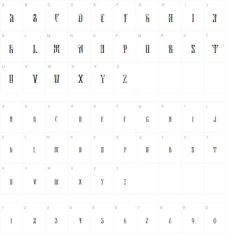 Mr. Venus & Mrs. Mars字体