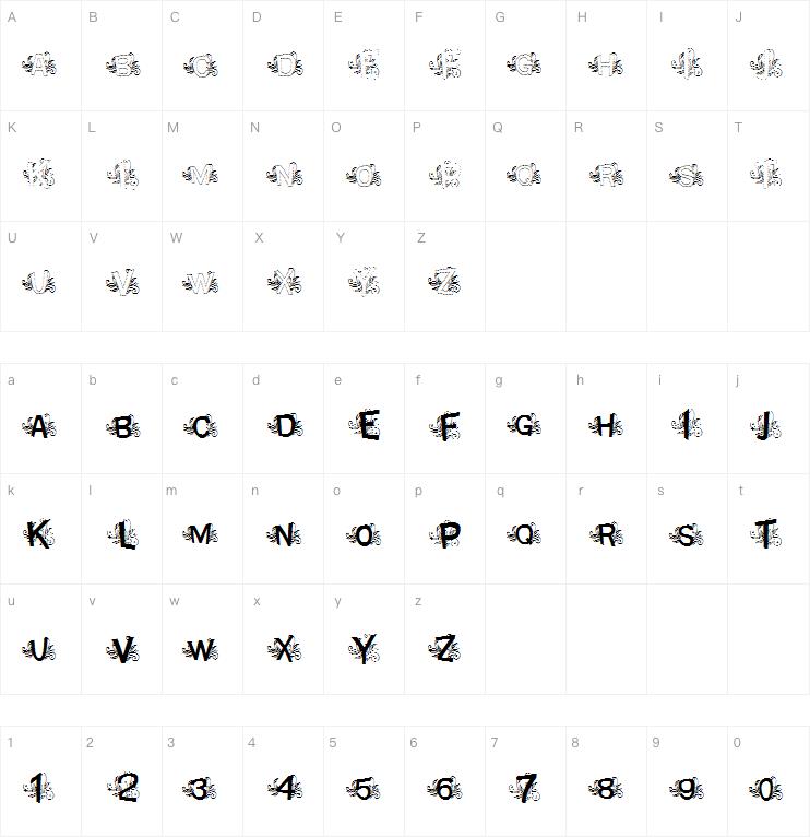 MTF Base Leafy字体