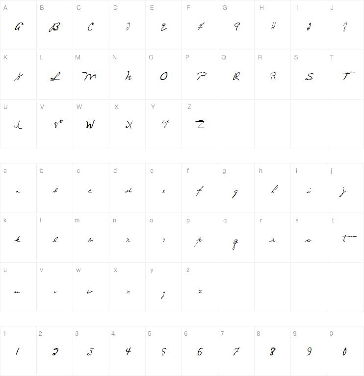 MTF Frozen Solid字体