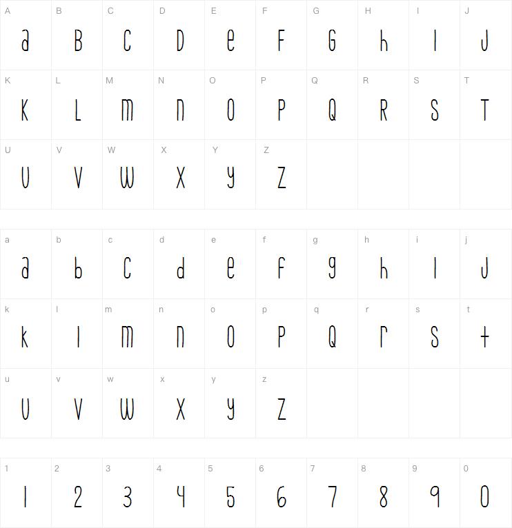 MTF Skinny Jeans字体