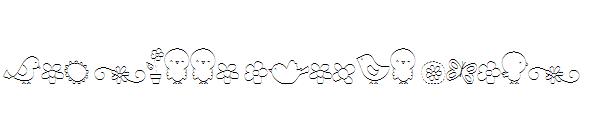 MTF Sweet Nature Dings字体