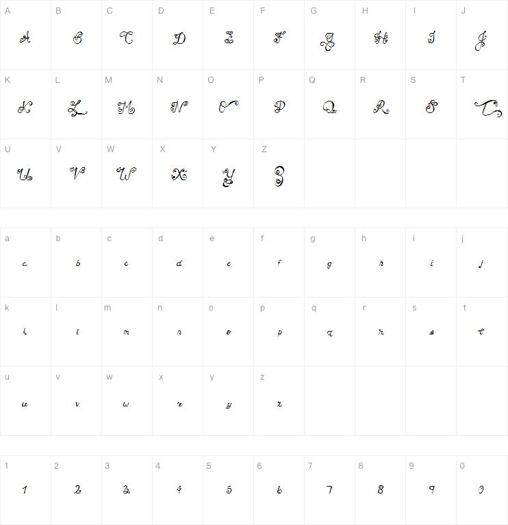 MTF Under Your Skin字体