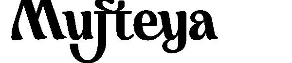 Mufteya字体