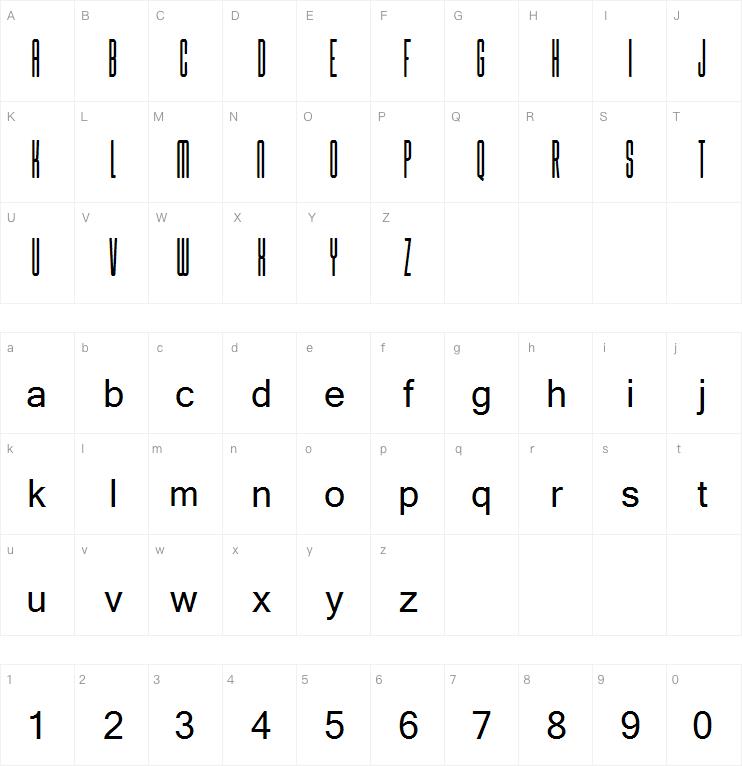 Muhaqu Regular字体