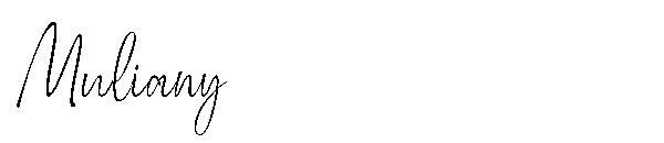 Muliany字体