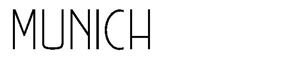 MUNICH 字体