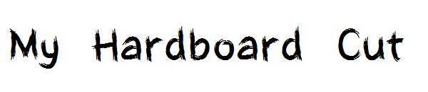 My Hardboard Cut