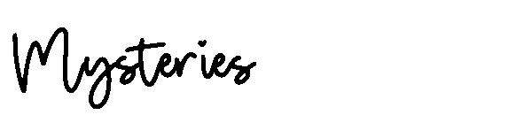 Mysteries