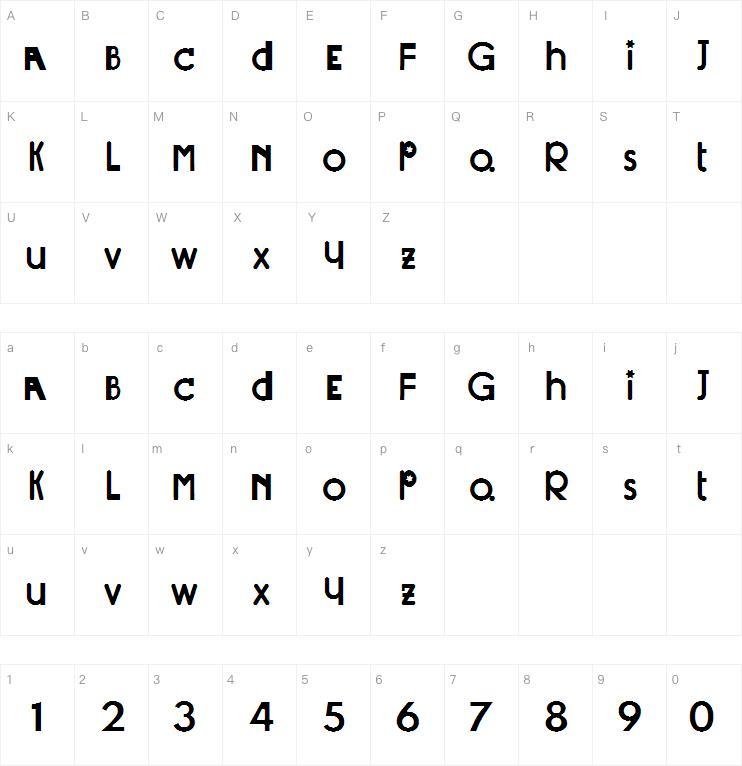 Mystia字体