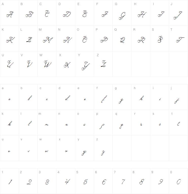 Nachelle字体