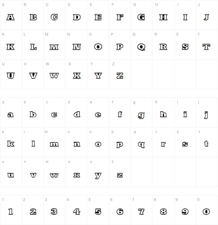 Nacimiento字体