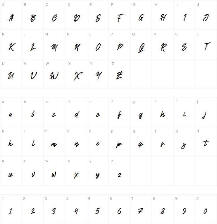 Namashte字体