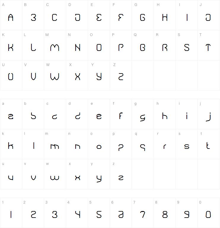 Natural Technologies字体