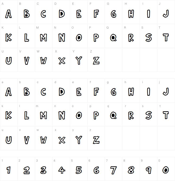 Natural Toons字体