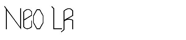 Neo LR字体