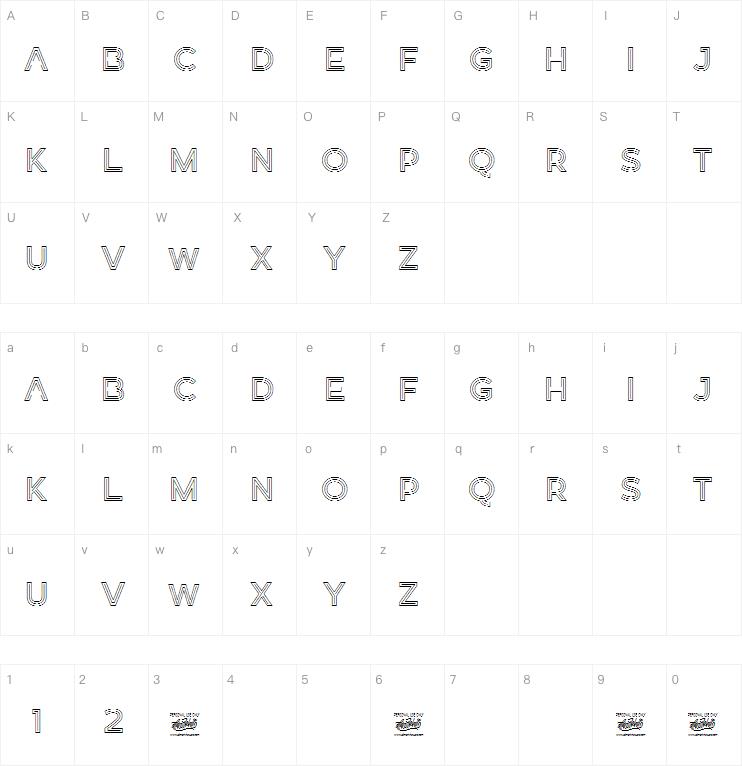 Neonblitz字体