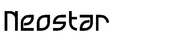 Neostar字体