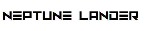 Neptune Lander字体