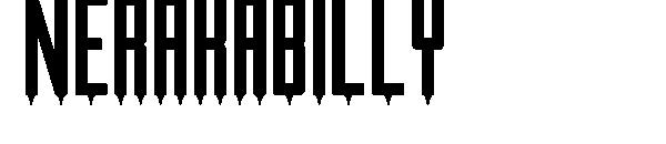 NERAKABILLY字体