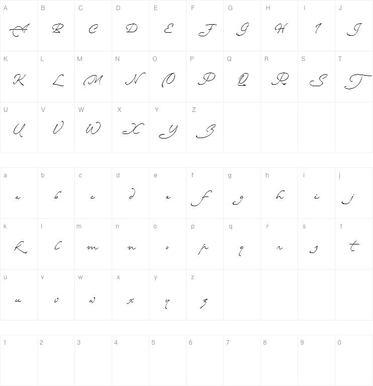 Netherfield字体