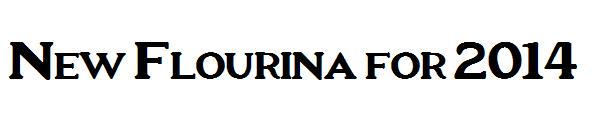 New Flourina字体 for 2014字体