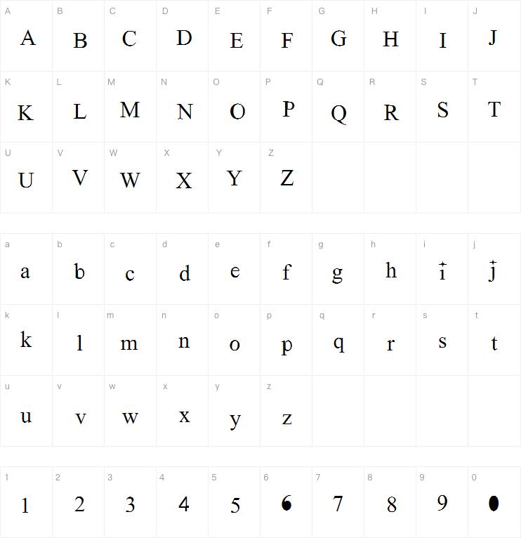 New Romantics字体